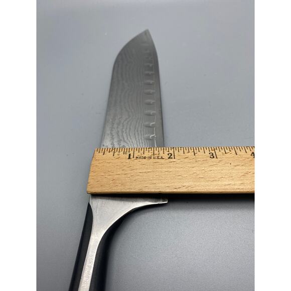 Calphalon Katana Series Santoku‎ Kitchen Knife Japanese Steel 7" VG-1 Blade Rare - Picture 7 of 7